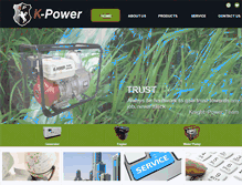 Tablet Screenshot of knight-power.com